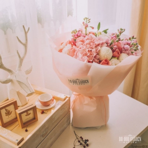 TPshop 定制 文艺花店进口厄瓜多尔玫瑰西安鲜花西安生日鲜花实体鲜花速递 